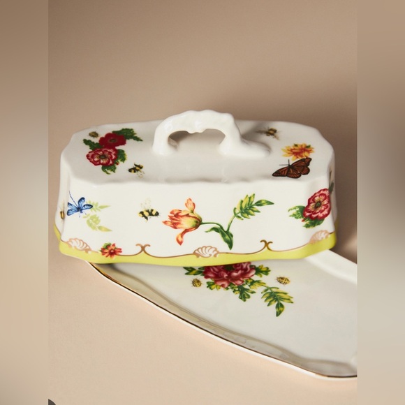 Anthropologie Other - Anthropologie Lou Rota Mother Nature Butter Dish, NIB